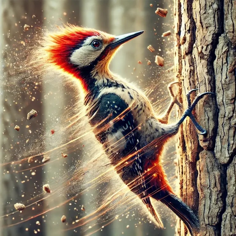 Why Don’t Woodpeckers Get Headaches or Brain Damage?